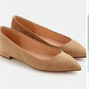 JCrew suede flats